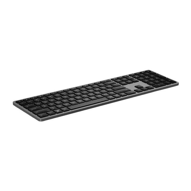Draadloos full-size toetsenbord HP 975 — RF draadloos + Bluetooth, zwart, 100%-indeling
