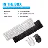 HP 650 draadloze toetsenbord-muiscombo full-size draadloos membraan