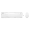 HP 650 draadloze toetsenbord-muisset full-size membraan wit