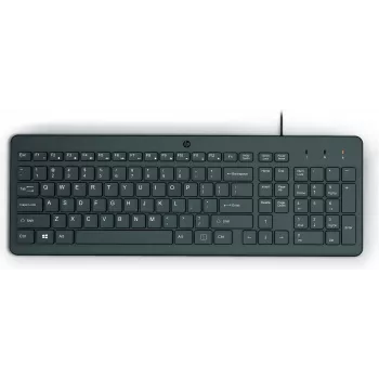 HP 150 bedrade toetsenbord full-size USB zwart 664R5AA#ABD
