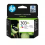 HP 303XL high yield driekleurig originele inktpatroon, cyaan, magenta, geel, 1 stuk, 415 pagina's