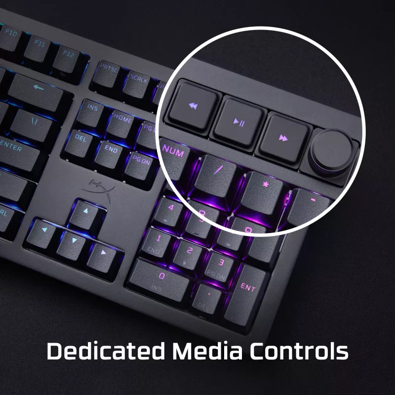 Gaming-toetsenbord Kingston HP HyperX Alloy Rise Model 7G7A3AA#ABD — compact bedraad mechanisch toetsenbord EAN 0