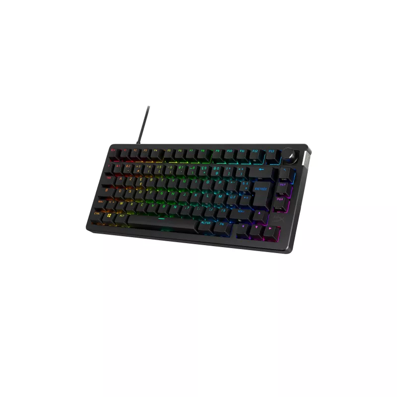 Mechanisch gaming-toetsenbord Kingston (HyperX) Alloy Rise 75 – compact 75%-layout, bedraad, model 7G7A4AA#ABD
