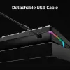 Mechanisch gaming-toetsenbord Kingston (HyperX) Alloy Rise 75 – compact 75%-layout, bedraad, model 7G7A4AA#ABD