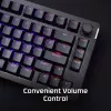 Mechanisch gaming-toetsenbord Kingston (HyperX) Alloy Rise 75 – compact 75%-layout, bedraad, model 7G7A4AA#ABD