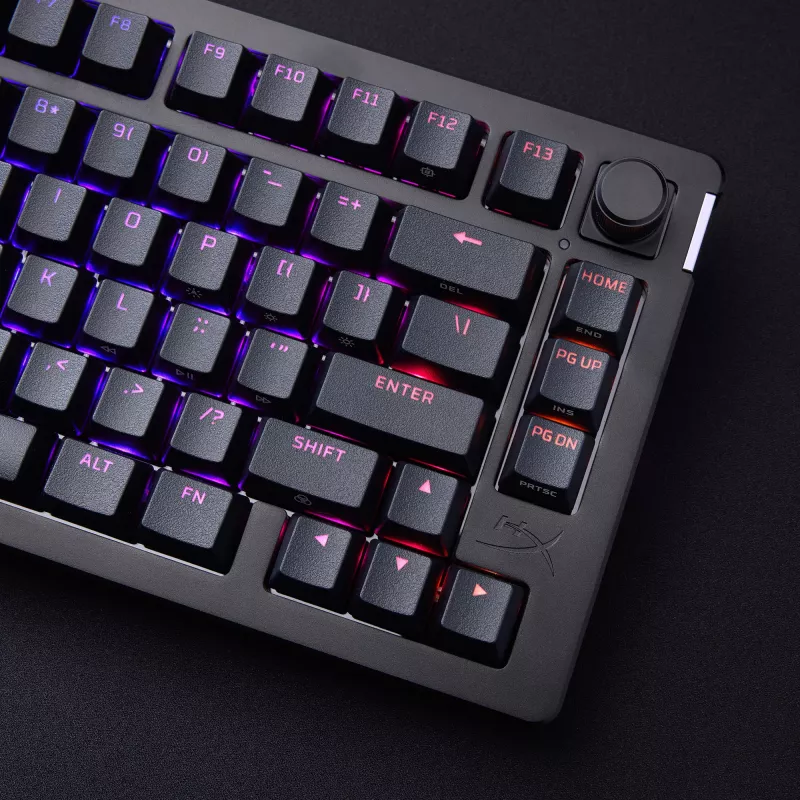 Mechanisch gaming-toetsenbord Kingston (HyperX) Alloy Rise 75 – compact 75%-layout, bedraad, model 7G7A4AA#ABD