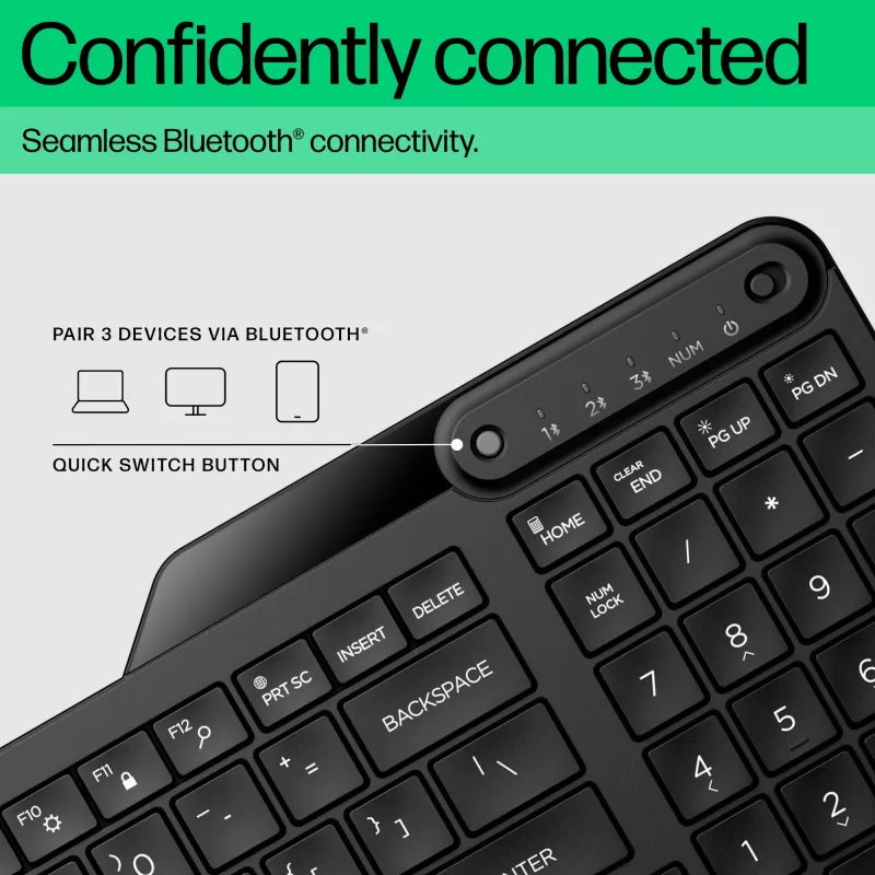 HP 460 Multi-Device Bluetooth-toetsenbord