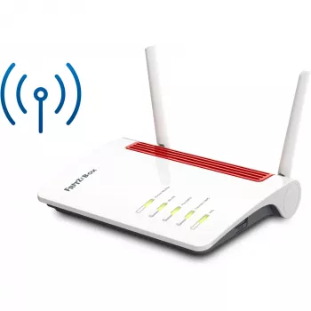 Box FRITZ 6850 LTE Draadloze router Gigabit Ethernet Dualband (2,4 GHz / 5 GHz) 4G Wit