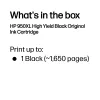 HP 950XL High Yield zwarte originele inktcartridge