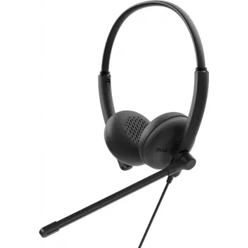 DELL WH125 headset bedrade headset kantoor/callcenter USB Type-A zwart
