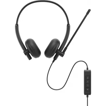 DELL WH125 headset bedrade headset kantoor/callcenter USB Type-A zwart