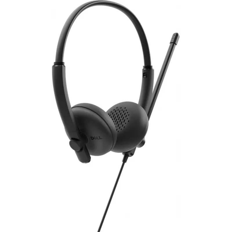 DELL WH125 headset bedrade headset kantoor/callcenter USB Type-A zwart