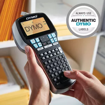 DYMO LabelManager 420P labelprinter | krachtige, oplaadbare draagbare labelprinter | computeraansluiting | printen van barcodes, logo's en grafieken