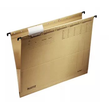 Leitz ALPHA hangmap karton, metaal A4 bruin