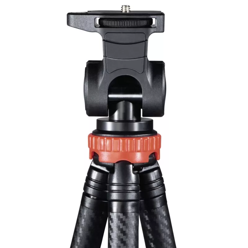 Hama Traveller Pro statief smartphone/actioncam 3 poten zwart, rood