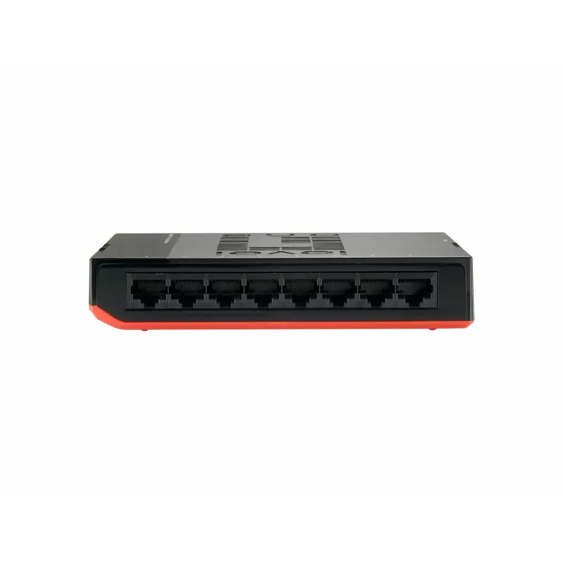 LevelOne 8-poorts gigabit switch, unmanaged, gigabit ethernet (10/100/1000), full duplex, wandmontage mogelijk