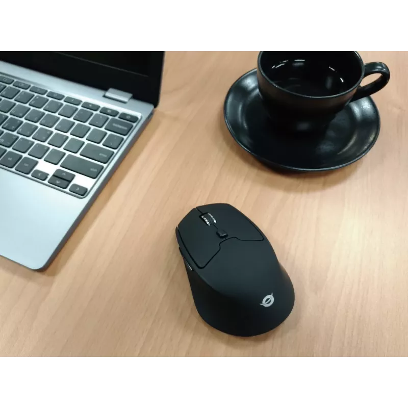 Conceptronic LORCAN02B Ergo muis kantoor rechtshandig Bluetooth optisch 1600 DPI