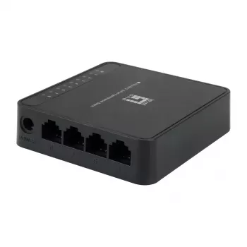 LevelOne FEU-0812 netwerkswitch unmanaged fast ethernet (10/100) zwart
