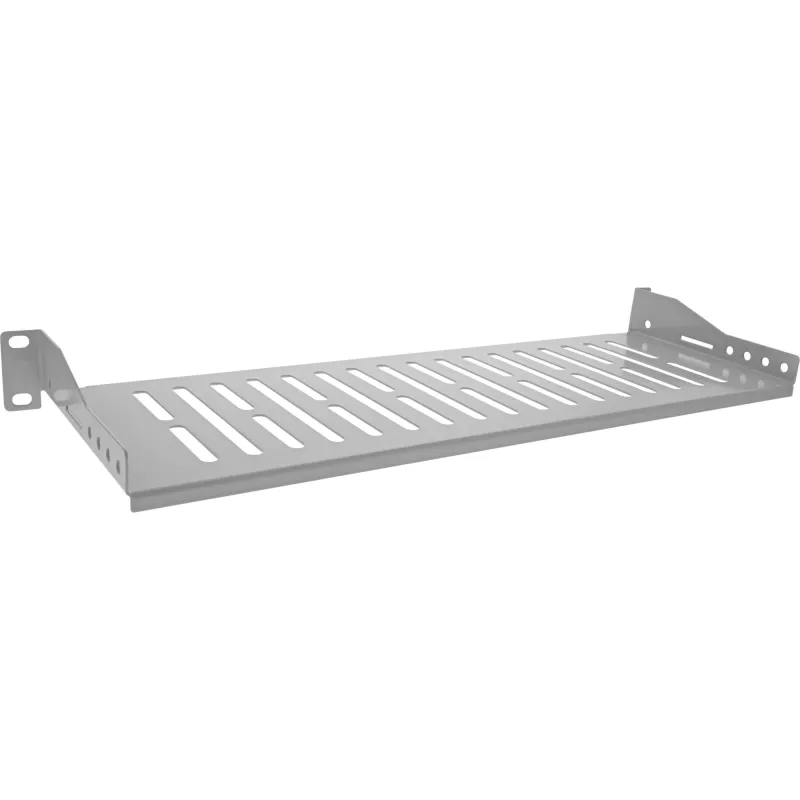 InLine 19 inch rackplateau, 150 mm, 10 kg, 1U, RAL 7035 grijs