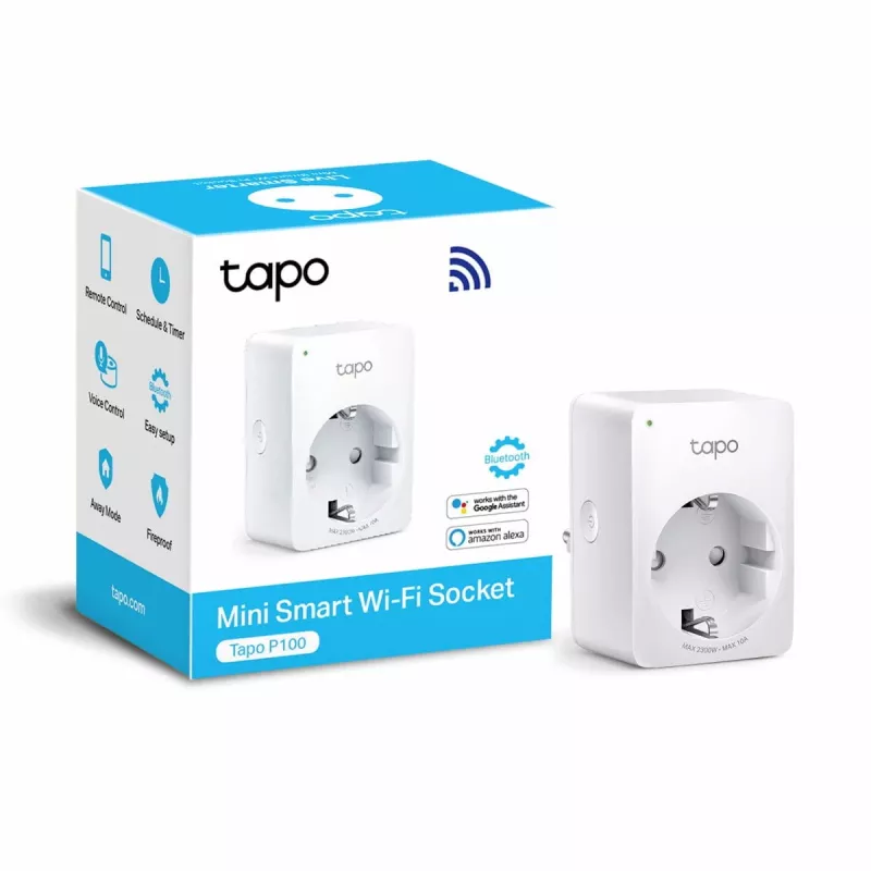 TP-LINK Tapo P100 slimme stekker wit 2300 W
