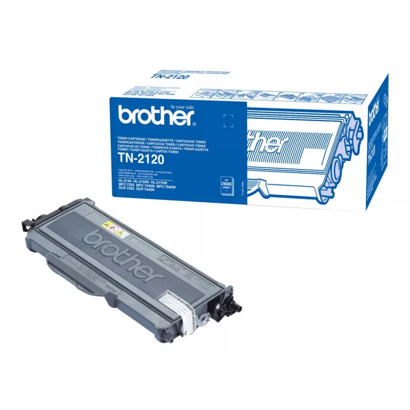 Brother TN-2120 tonerpatroon 1 stuk origineel zwart