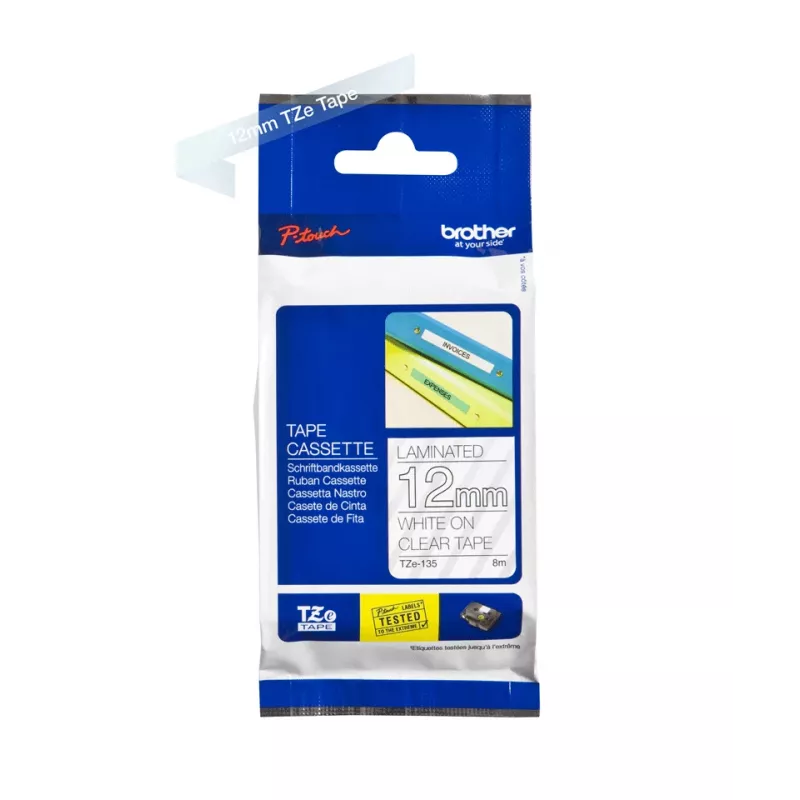 Lamineerband 12 mm Brother TZe135