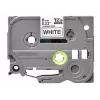 Labeltape Brother TZe-211 zwart op wit