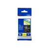 Lamineerband Brother TZe345 18mm wit op zwart