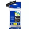 Etikettenband Brother TZe355 24mm wit op zwart