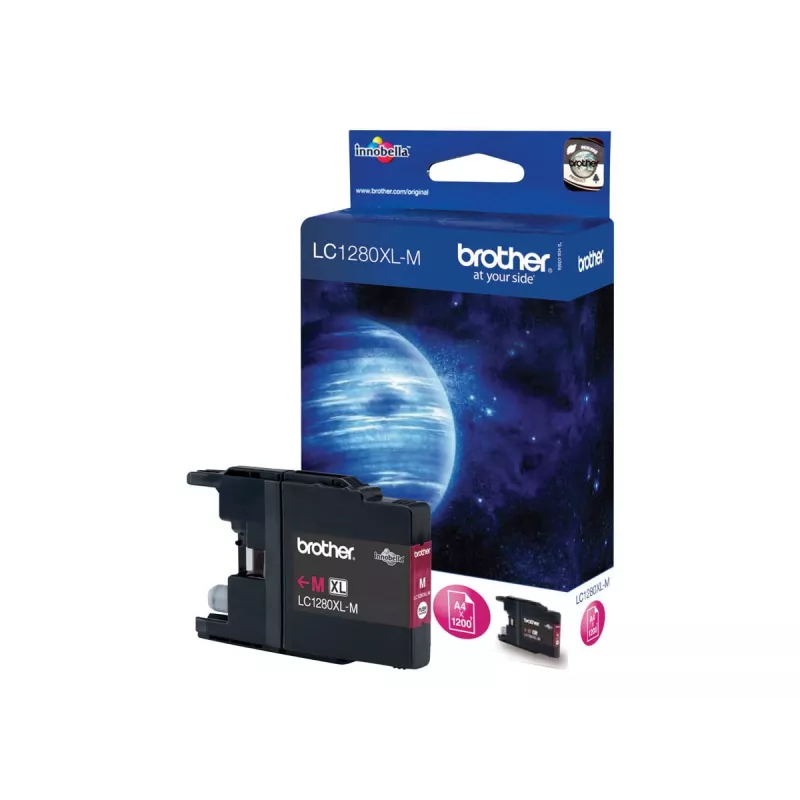 Inktpatroon Brother LC1280XLM magenta