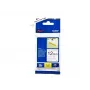 Plakband Brother TZeS231 zwart op wit 1,2 cm 8 m