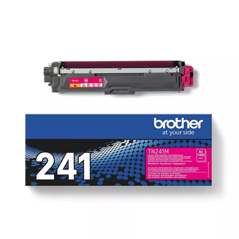 Brother TN-241M tonercartridge, magenta, 1400 pagina's