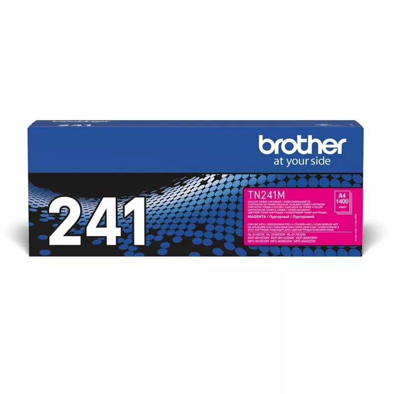 Brother TN-241M tonercartridge, magenta, 1400 pagina's