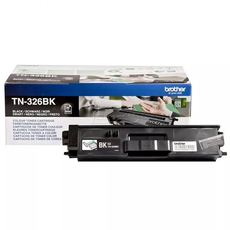 Brother TN-326BK tonercartridge, zwart, 4000 pagina's