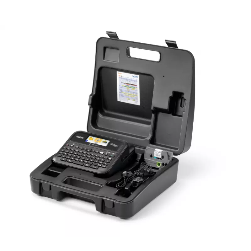 PT-D610BT | Mono | Thermo | Labelprinter | Zwart