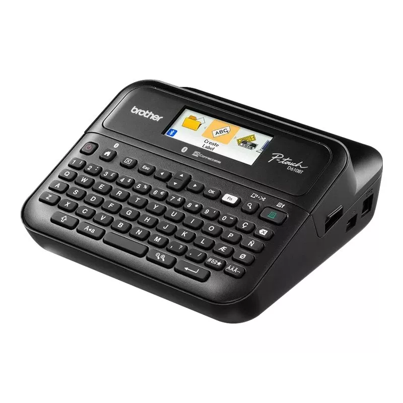 PT-D610BT | Mono | Thermo | Labelprinter | Zwart