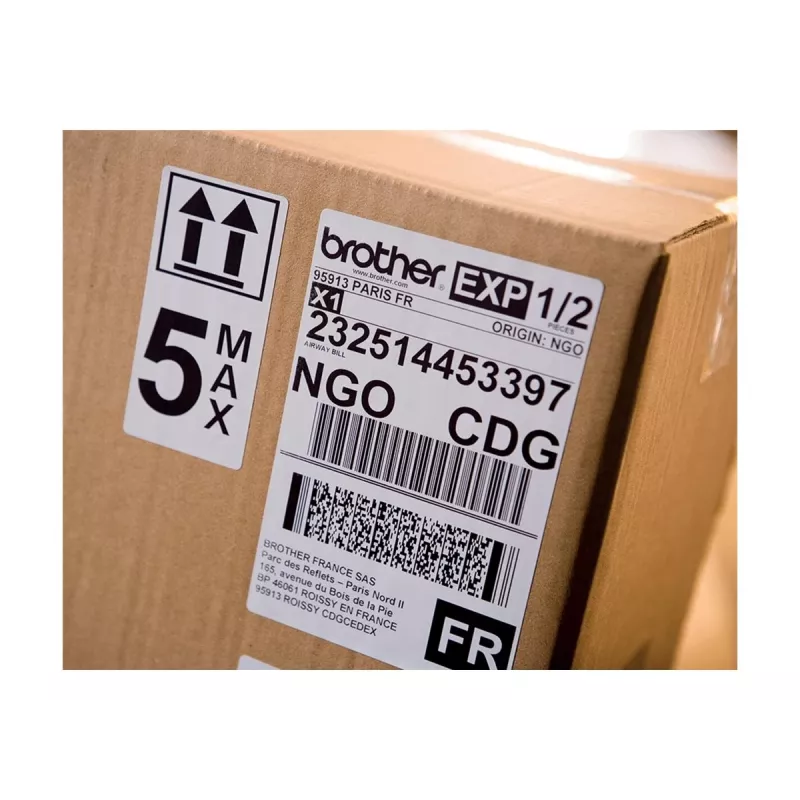 Labelprinter Brother QL-1100 Direct thermisch 300 x 300 DPI 110 mm/sec. Bedraad DK