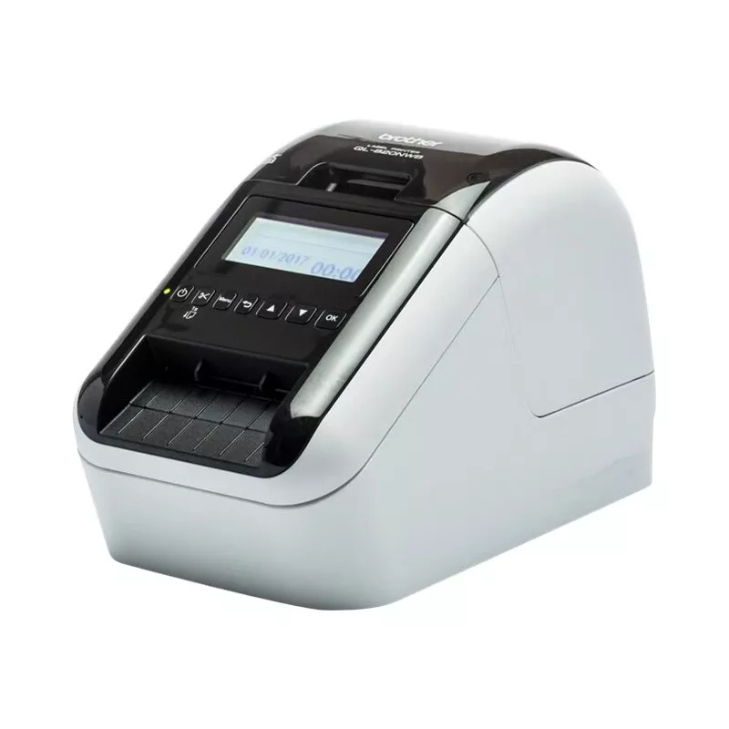 Brother QL-820NWBC Desktop-labelthermoprinter, WLAN, BT, 6,2 cm