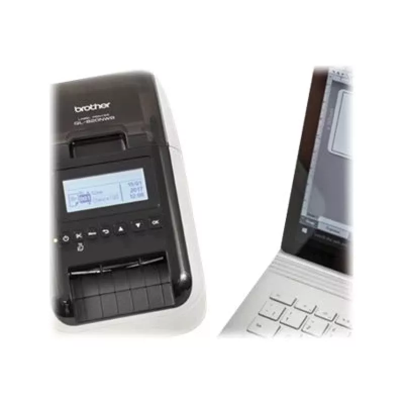 Brother QL-820NWBC Desktop-labelthermoprinter, WLAN, BT, 6,2 cm