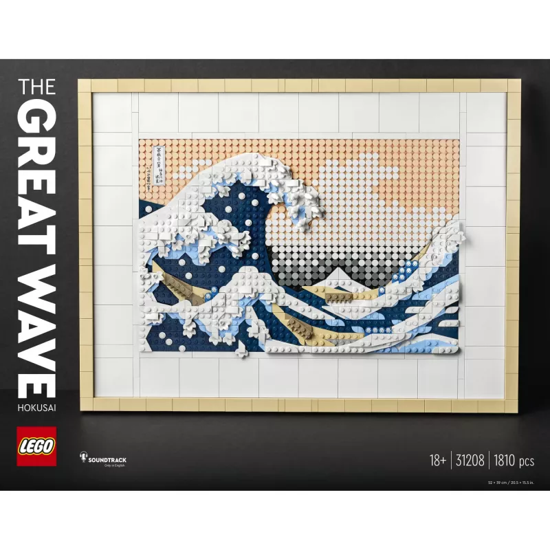 LEGO ART 31208 Hokusai. De grote golf voor Kanagawa