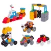 Bouwblokken Marioinex Mini Waffle Constructor 300 — compatibele steekbouwset, 300 delen, meerkleurig