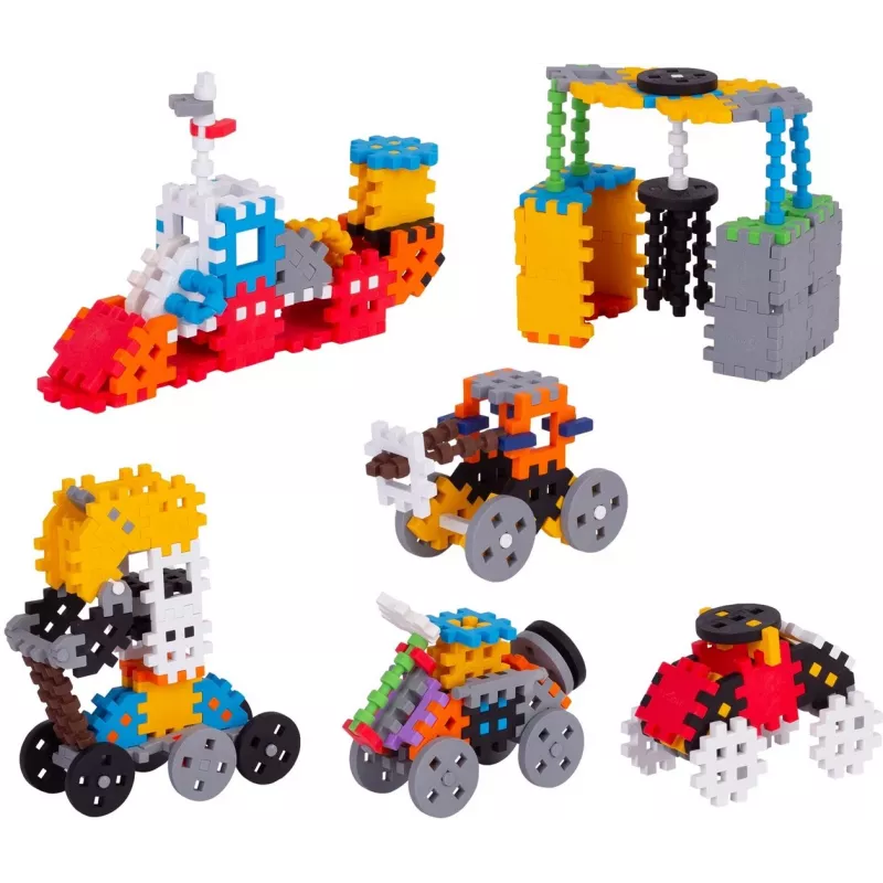 Bouwblokken Marioinex Mini Waffle Constructor 300 — compatibele steekbouwset, 300 delen, meerkleurig