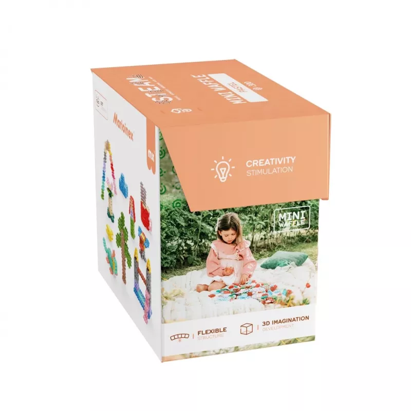Marioinex Mini Waffle bouwblokken, pastel, 300 stuks