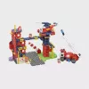 Speelgoedbouwset Marioinex Waffle Blocks brandweerkazerne 280 delen, model 906279