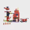 Speelgoedbouwset Marioinex Waffle Blocks brandweerkazerne 280 delen, model 906279