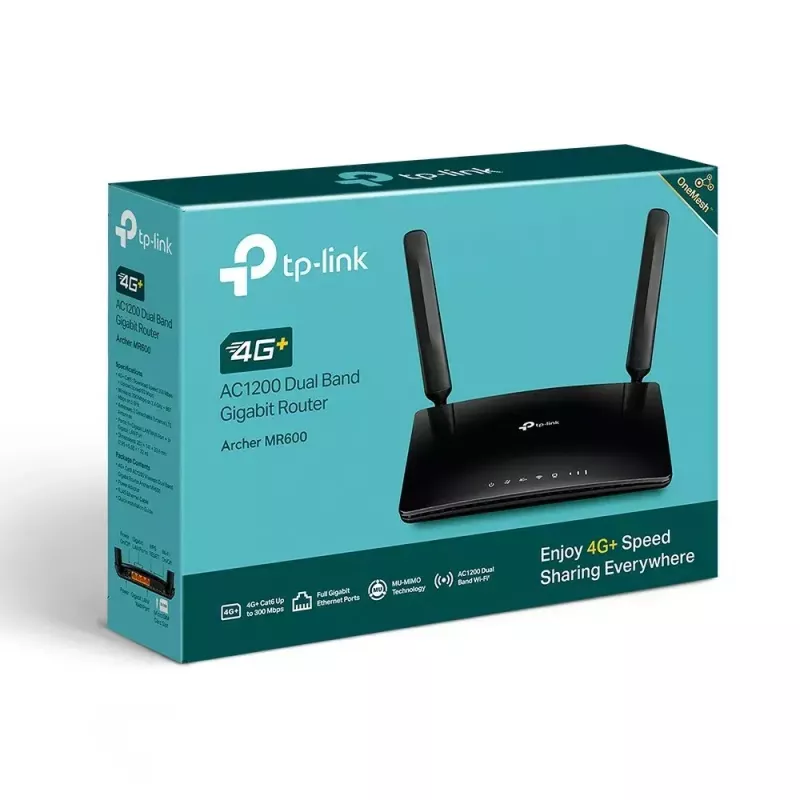 TP-LINK 4G+ LTE-router Archer MR600