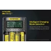 Nitecore UM4 oplader huishoudbatterij DC lithium-ijzerfosfaat lithium-ion nikkel-cadmium