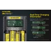 Nitecore UM4 oplader huishoudbatterij DC lithium-ijzerfosfaat lithium-ion nikkel-cadmium