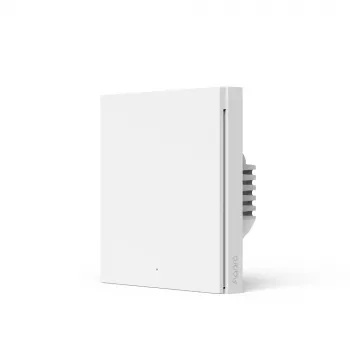 Aqara Smart Wall Switch H1 EU slimme wandschakelaar, enkelvoudige wip, met nulleider, WS-EUK03