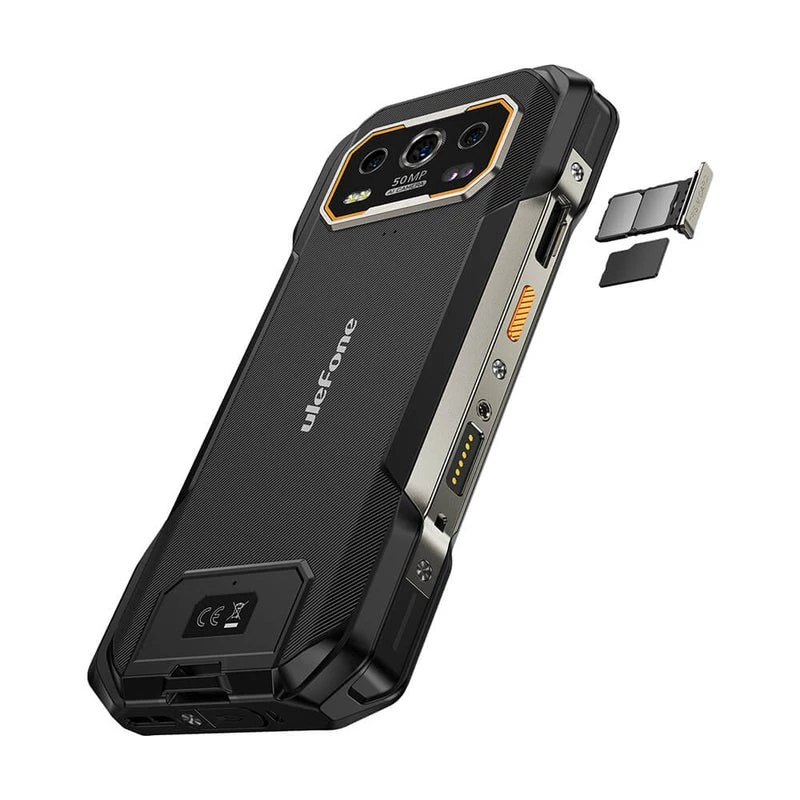 Smartphone Ulefone Armor 27 Pro 6,78 inch 12 GB 256 GB zwart